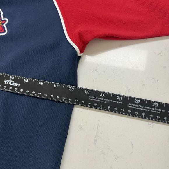 Vintage Atlanta Braves MLB True Fan Series Short Sleeve Baseball Jersey Youth L - Picture 6 of 7